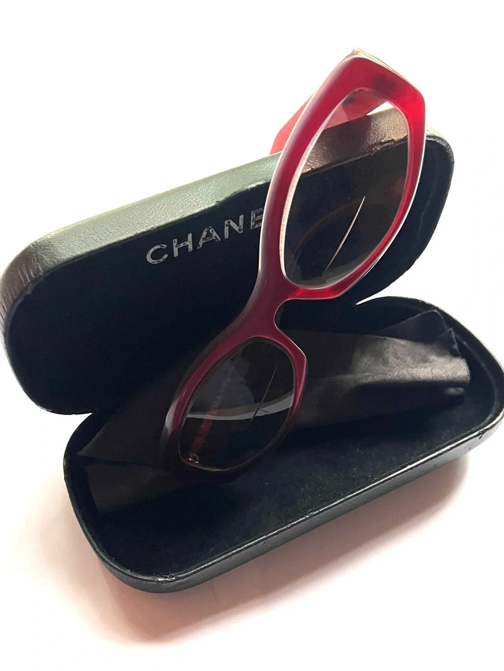 Chanel Vintage Chocolate Bar Quilted 5029 Womens Full Rim Eyewear Glasses - AS I